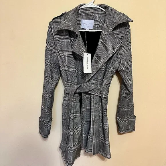 Carolina Belle Jackets Coats Carolina Belle Black And White